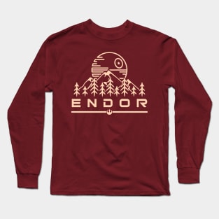 Moon over Endor Long Sleeve T-Shirt